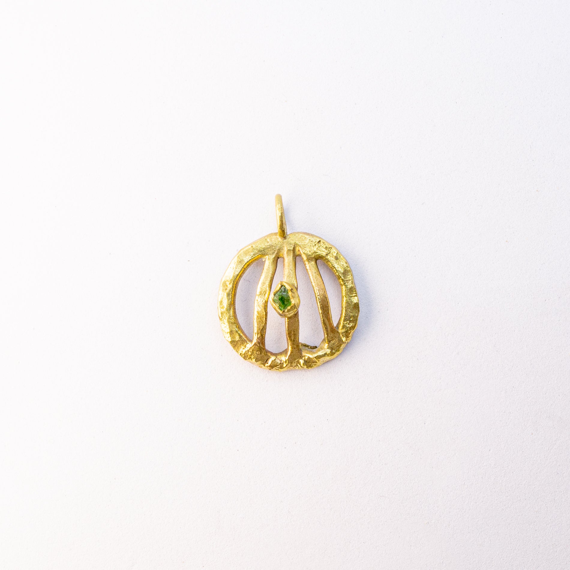 Brass charm