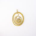 Brass charm